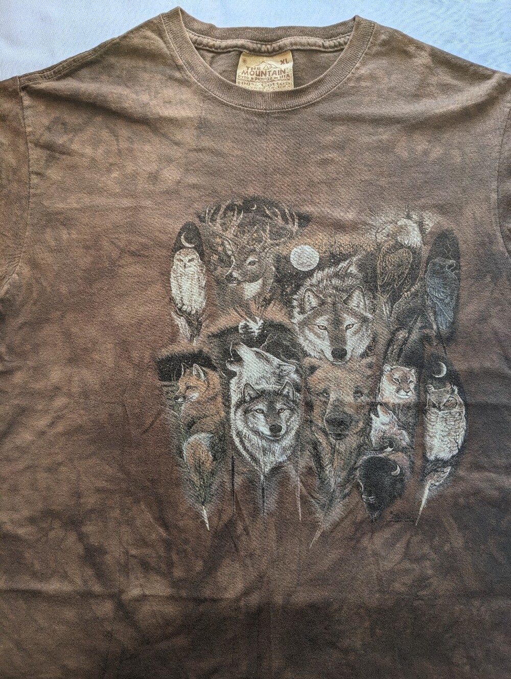 The Mountain Wolf & Wildlife Tee Youth XL